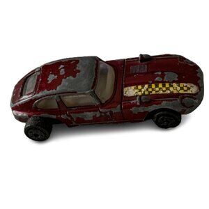 Zylmex Jaguar Dark Red D35 Die Cast Toy Car Vehicle Hong Kong